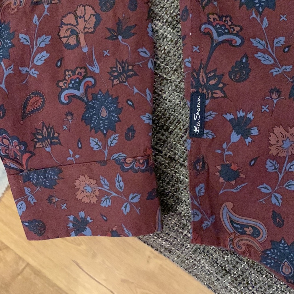 Ben Sherman Button Up Patterned Shirt - image 4